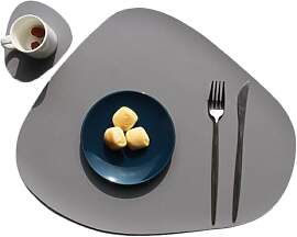 Stgbcst Tischset Rund Abwaschbar, 4 STK PVC