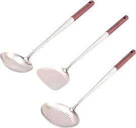 Stineng Wok-Spatel und SchöPflöFfel, Skimmer