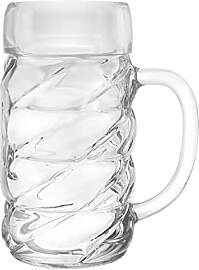 Stölzle Lausitz Bierkrug Diamond / 6er Set
