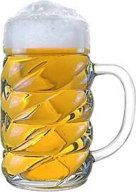 Stölzle Lausitz Diamond Maßkrug 1l l Bierkrug im 