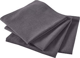 Stoffserviette "Liaa", anthrazit, B:40cm 
