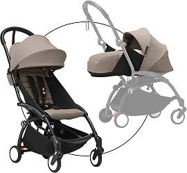 Stokke® yoyo3 Buggy inkl. Neugeborenenset beige