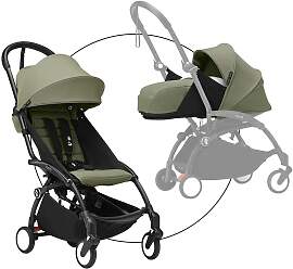 Stokke® yoyo3 Buggy inkl. Neugeborenenset gruen