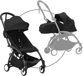 Stokke® yoyo3 Buggy inkl. Neugeborenenset schwarz
