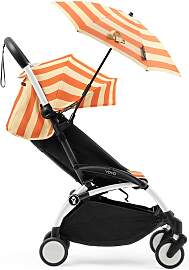 Stokke® yoyo3 Buggy inkl. Sommerset orange | weiss