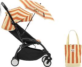 Stokke® yoyo3 Buggy inkl. Sommerset orange | weiss