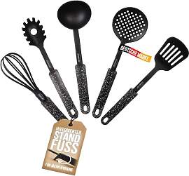 STONELINE 5-teiliges Nylon Küchenhelfer Set mit