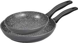 STONELINE Pfannenset 2 teilig, 24/28 cm,