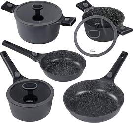 STONELINE SMART Pfannen und Töpfe Set 8-teilig,