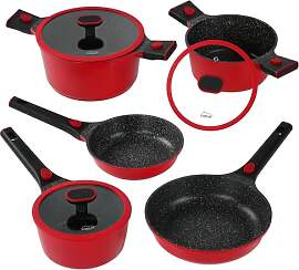 STONELINE SMART Pfannen und Töpfe Set 8-teilig,