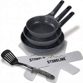 STONELINE SMART Pfannenset 6-teilig 20/24/28 cm,