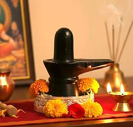 StonKraft Marmor Shiva Lingam Shiv Ling Idol Murti 