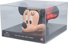 Stor 360 ml 3D-Keramikbecher mit Minnie-Kopf in