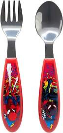 STOR Kinderbesteck Set 2-teilig Spider-Man
