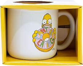 Stor Simpsons Kaffeebecher aus Keramik, 400 ml