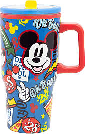 Stor - Thermobecher "Mickey" in Blau -