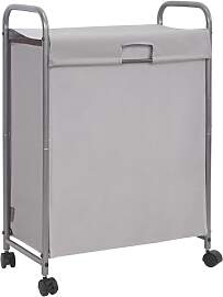 STORAGE MANIAC Schmaler Wäschesammler mit Deckel, 