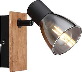 Strahler Claude in Schwarz max. 40 Watt