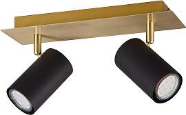 Strahler Marley Schwarz/Gold max. 35 Watt
