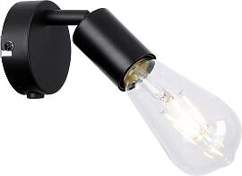 Strahler Molly in Schwarz max. 24 Watt