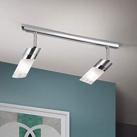Strahler SPOT EXCLUSIVE, 2-flammig, Satin, mit
