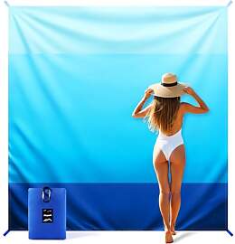 Stranddecke Sandfrei Super Große 220x215 cm –