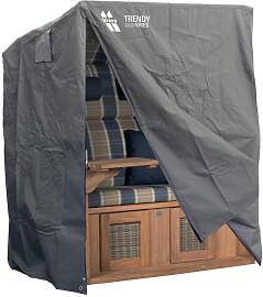 Strandkorb-Schutzhülle Classic Grau