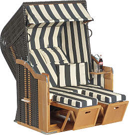 Strandkorb SUNNYSMART "Rustikal 250