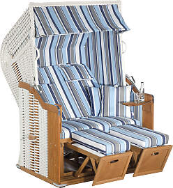 Strandkorb SUNNYSMART "Rustikal 250 Plus,