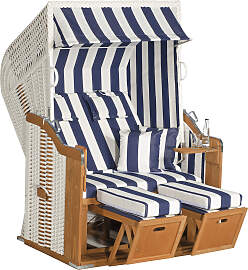 Strandkorb SUNNYSMART "Rustikal 250