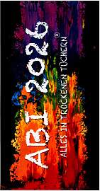 Strandtuch EGERIA "ABI 2026", candy