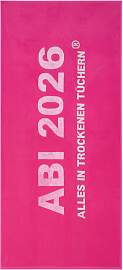 Strandtuch EGERIA "ABI 2026", pink,