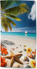 Strandtuch GOOD MORNING "Havana", multi, 