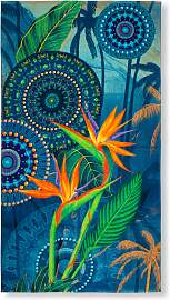 Strandtuch HIP "Novia", blau, B:100cm