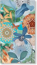 Strandtuch HIP "Zephir", blau, B:100cm