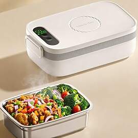 Strixorn Elektrische Lunchbox mit Akku 14000mAh 1L 