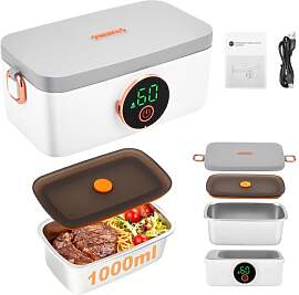 Strixorn Elektrische Lunchbox mit Akku 16000mAh 1L 