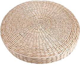 Stroh-Bodenkissen, 40 Cm, Rundes Stroh-Kissen für 