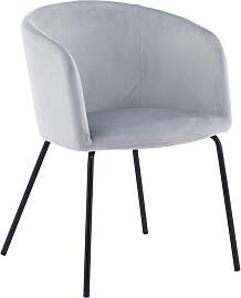 Stuhl Berit ca. 55x78x55 cm Hellgrau