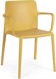 Stuhl Chloris 4er-Set Kunststoff mit Armlehne,