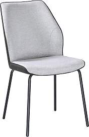 Stuhl Ella Grau/Schwarz