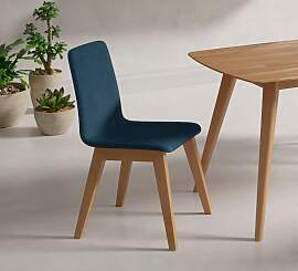 Stuhl HOME AFFAIRE "Sandy", blau (jeans, 