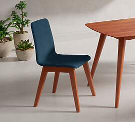 Stuhl HOME AFFAIRE "Sandy", blau (jeans, 