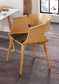 Stuhl HOME AFFAIRE "SWING", braun