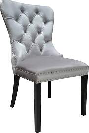 Stuhl LEONIQUE "Cassy", grau (hellgrau,