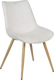 Stuhl Lou Beige/Eichefarben