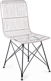 Stuhl Lucila Kubu, Kunststoff und Metall, modern