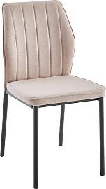 Stuhl Mia 2 Beige/Schwarz