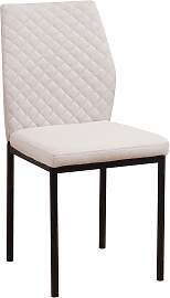 Stuhl Mia in Beige Mikrofaser