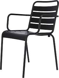 Stuhl Mya Metal aus Aluminium, Retro Chic,